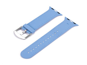 迷彩藍色矽膠表帶